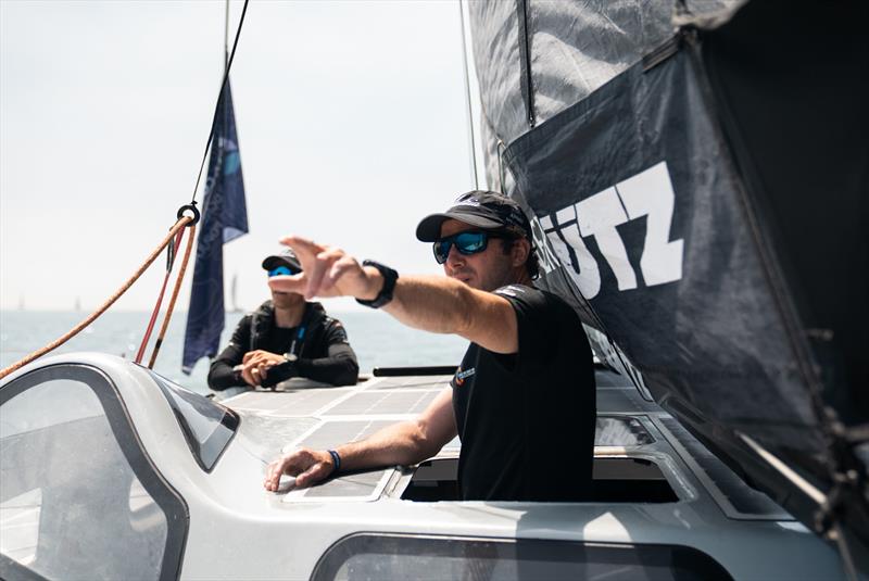 Team Malizia Skipper Will Harris (left) and co-skipper and expert navigator Julien Villion (right) for the Course des Caps Boulogne sur Mer - Banque Populaire du Nord - photo © Flore Hartout | Team Malizia