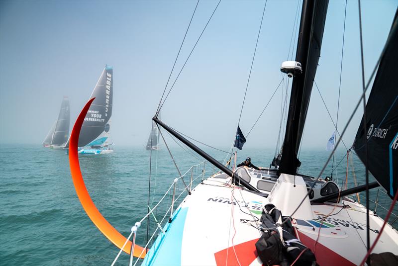 Team Malizia starts the Course des Caps Boulogne sur Mer - Banque Populaire du Nord - photo © Flore Hartout | Team Malizia