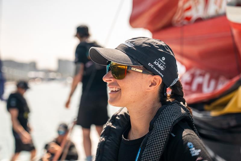 Co-skipper Cole Brauer shortly after dock-off in Boulogne-sur-Mer on Team Malizia starts the Course des Caps Boulogne sur Mer - Banque Populaire du Nord - photo © Flore Hartout | Team Malizia