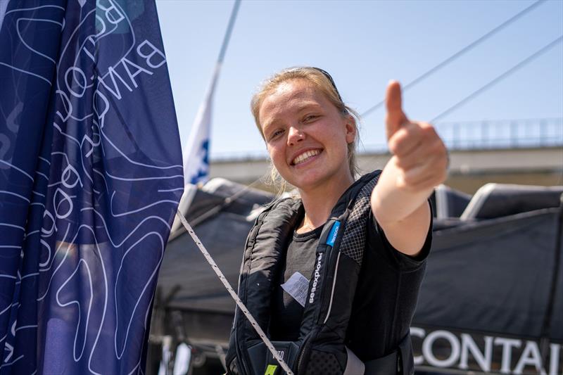 Team Malizia Onboard reporter Flore Hartout will bring fans close to the action onboard during the Course des Caps Boulogne sur Mer - Banque Populaire du Nord - photo © Marie Lefloch | Team Malizia