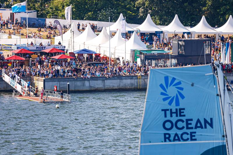 The Ocean Race 2022-23 - 9 June 2023. Kiel Fly-By, Biotherm - photo © Sailing Energy / The Ocean Race