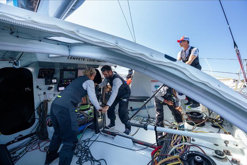 Team Be Water Positive - photo © Georgia Schofield / Canada Ocean Racing LLC