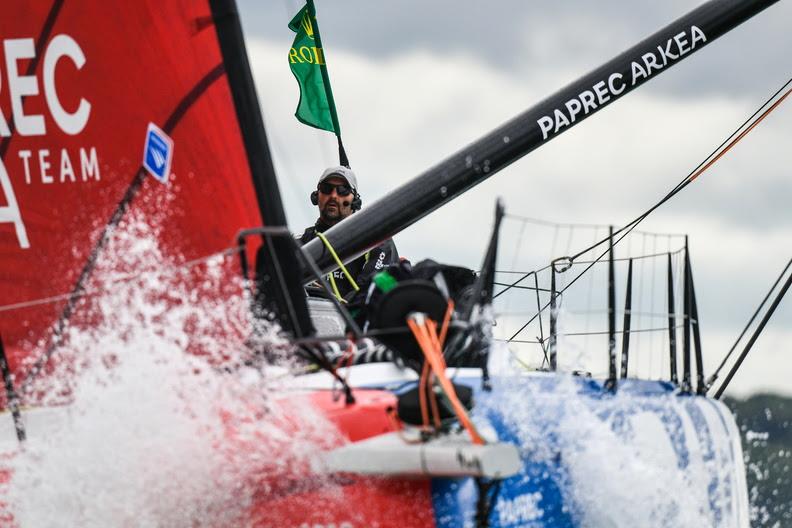 Yoann Richomme at the helm of Paprec Arkea - photo © James Tomlinson