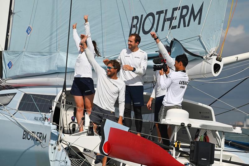 Team Biotherm, skippered by Paul Meilhat, winner of the Leg 1 of the Ocean Race Europe in Portsmouth, UK on August 14 - photo © Vincent Curutchet / The Ocean Race Europe