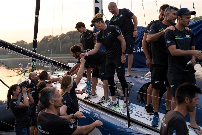 Holcim-PRB ready to set sail again for The Ocean Race Europe after completing repairs in Kiel, Germany - photo © Eloi Stichelbaut - polaRYSE