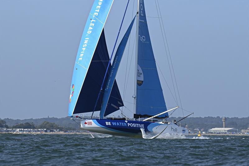 Be Water Positive starts The Ocean Race Europe Leg 2 from Portsmouth - Cartagena - photo © Vincent Curutchet / The Ocean Race Europe