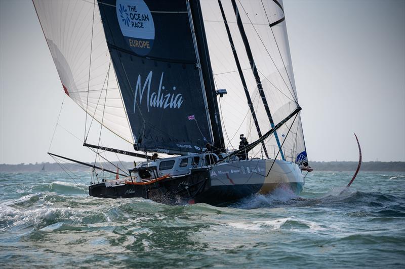 Malizia - Seaexplorer setting sail in Leg 2 of The Ocean Race Europe 2025 - photo © Marie Lefloch | Team Malizia