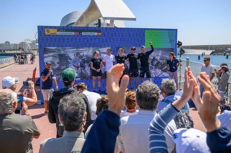 Team Malizia's Leg 2 crew in Matosinhos/Port - photo © Ricardo Pinto | Team Malizia