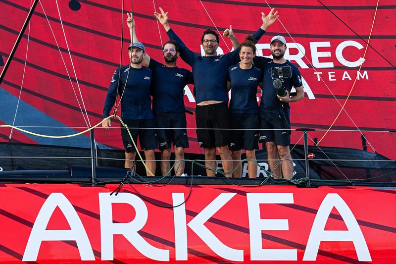 Team Paprec Arkea, skippered by Yoann Richomme with crew, third of Leg 2 of The Ocean Race Europe in Cartagena, Spain - photo © Vincent Curutchet / The Ocean Race Europe