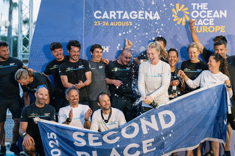 Holcim PRB finishes second in Leg 2 of The Ocean Race Europe - photo © Jean-Louis Carli / The Ocean Race Europe 2025