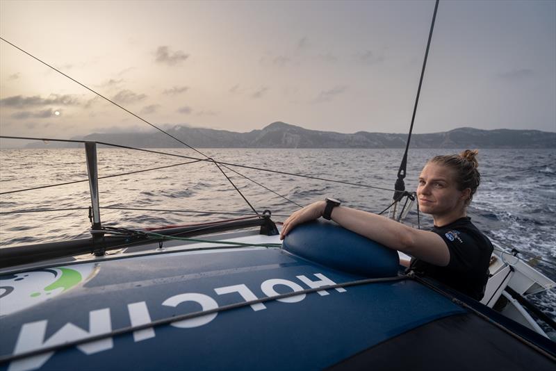 On board Holcim-PRB during The Ocean Race Europe 2025 Leg 3 - photo © Adrien Nivet / polaRYSE