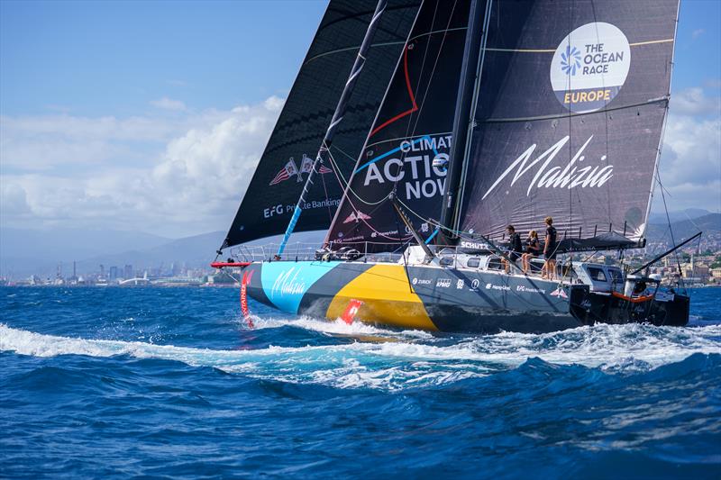 Team Malizia finishes The Ocean Race Europe Leg 4