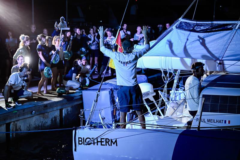 The Ocean Race Europe Leg 5 Finish in Boka Bay - photo © Vincent Curutchet / The Ocean Race Europe 2025