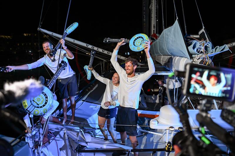 The Ocean Race Europe Leg 5 Finish in Boka Bay - photo © Vincent Curutchet / The Ocean Race Europe 2025