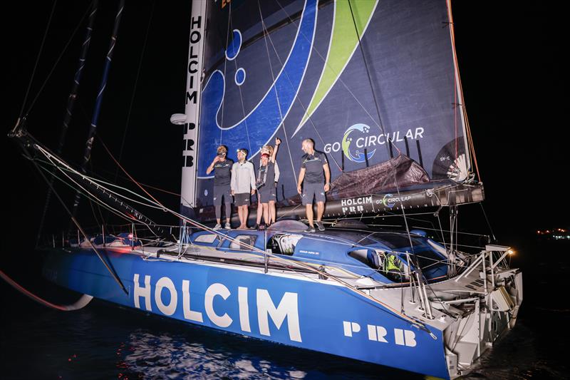 Team Holcim-PRB, skippered by Rosalin Kuiper, finish second in The Ocean Race Europe Leg 5 in Boka Bay, Montenegro photo copyright Lloyd Images / The Ocean Race Europe taken at  and featuring the IMOCA class