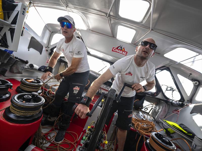 Charal - Transat Café l'OR photo copyright ann Riou - polaRYSE  / Charal taken at  and featuring the IMOCA class