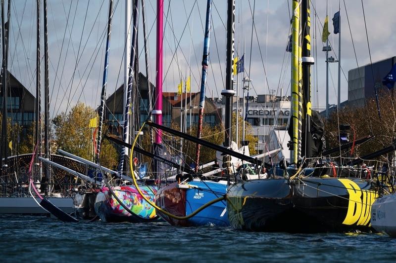 Transat Café L'or: ready to race photo copyright Vincent Curutchet taken at  and featuring the IMOCA class