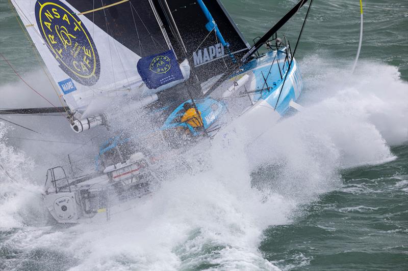 Transat Café L'or Le Havre Normandie 2025 Start photo copyright Jean-Marie Liot / Alea taken at  and featuring the IMOCA class