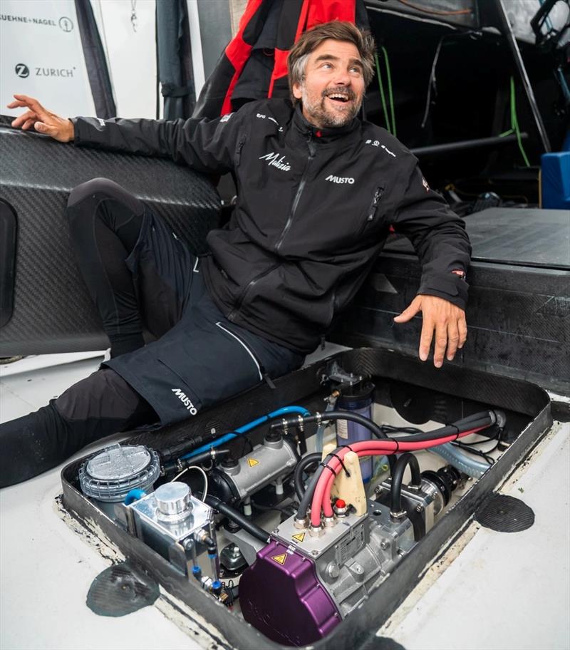 Boris Herrmann, Team Malizia photo copyright Flore Hartout taken at  and featuring the IMOCA class