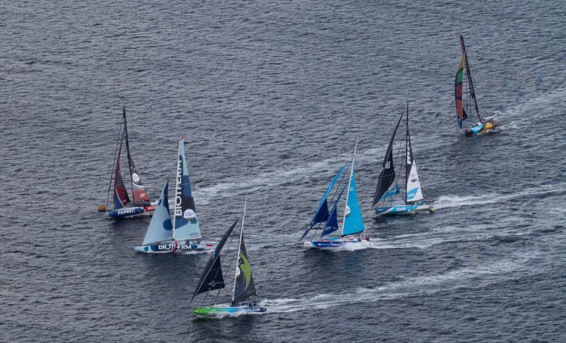 The start of The Ocean Race Europe 2025 in Kiel, Germany on August 10, 2025 photo copyright Lloyd Images / The Ocean Race Europe 2025 taken at  and featuring the IMOCA class