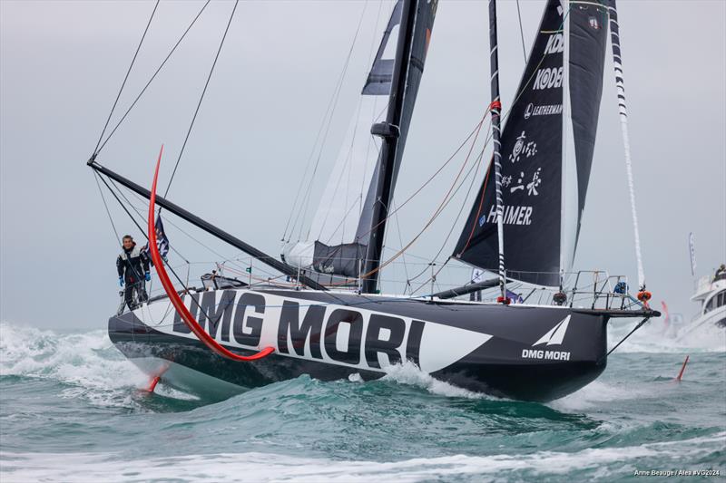 DMG Mori photo copyright Anne Beaugé taken at  and featuring the IMOCA class