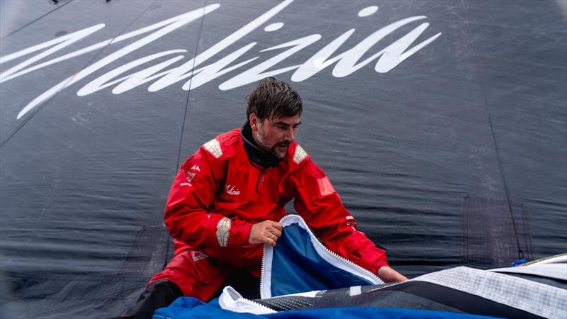 Boris Herrmann - photo © Dani Devine / Team Malizia
