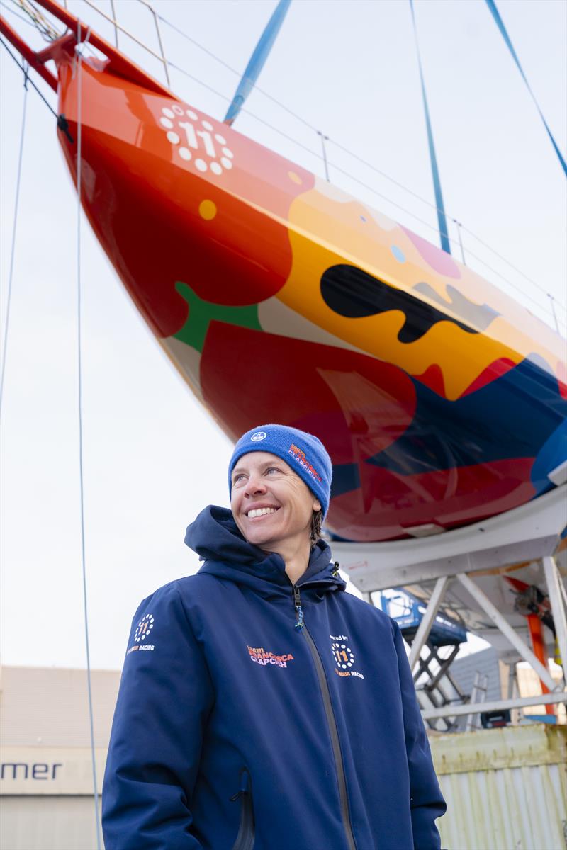 Francesca Clapcich photo copyright Eloi Stichelbaut taken at  and featuring the IMOCA class