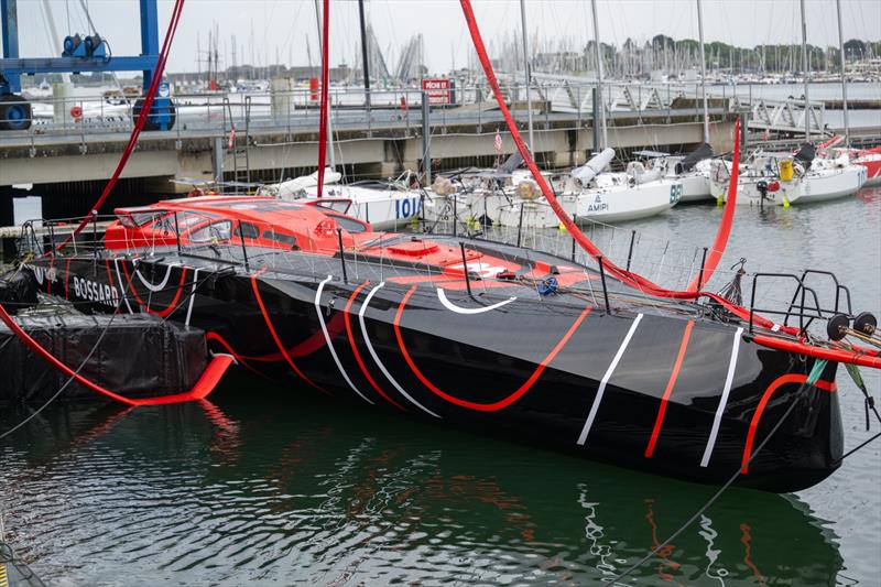 Oliver Heer unveils his new IMOCA, Embrace The Challenge - photo © Patrick Condy / PKC Media