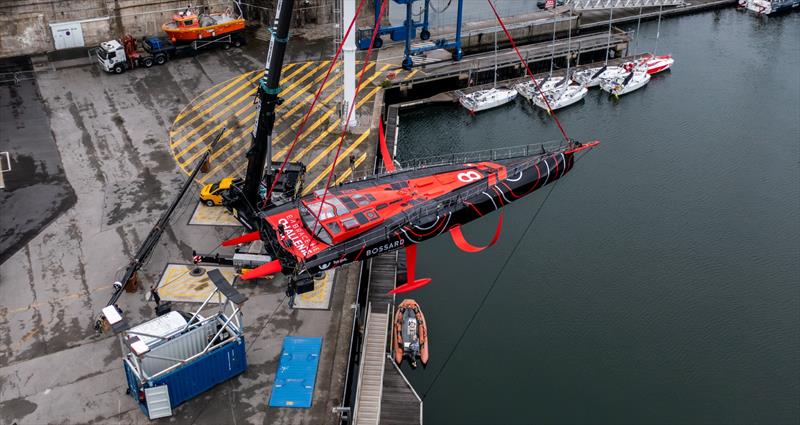 Oliver Heer unveils his new IMOCA, Embrace The Challenge - photo © Patrick Condy / PKC Media