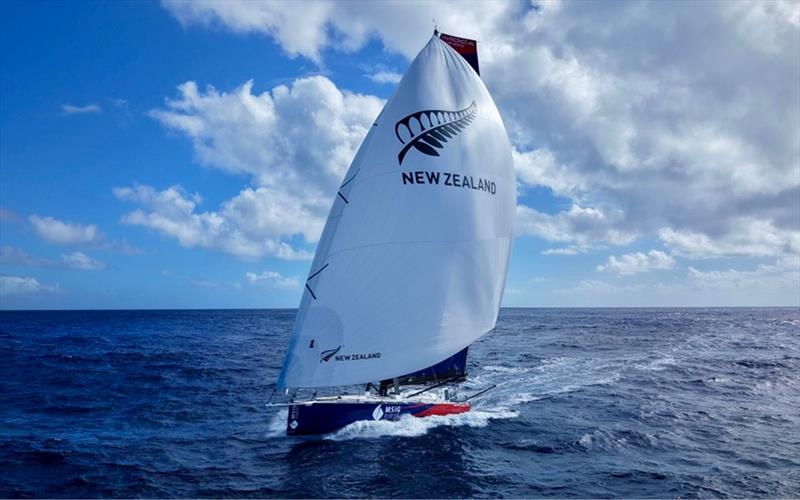 MSIG Europe - Conrad Colman - The Ocean Race Atlantic - April 2026 photo copyright Georgia Schofield taken at Royal New Zealand Yacht Squadron and featuring the IMOCA class