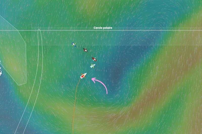 Team Francesca Clapcich in the Vendée Arctique - Day 4 - photo © Francesca Clapcich / 11th Hour Racing