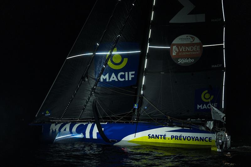 Sam Goodchild second in the Vendée Arctique on board MACIF Santé Prévoyance - photo © Eloi Stichelbaut - polaRYSE / Nefsea / SAEM Vendée