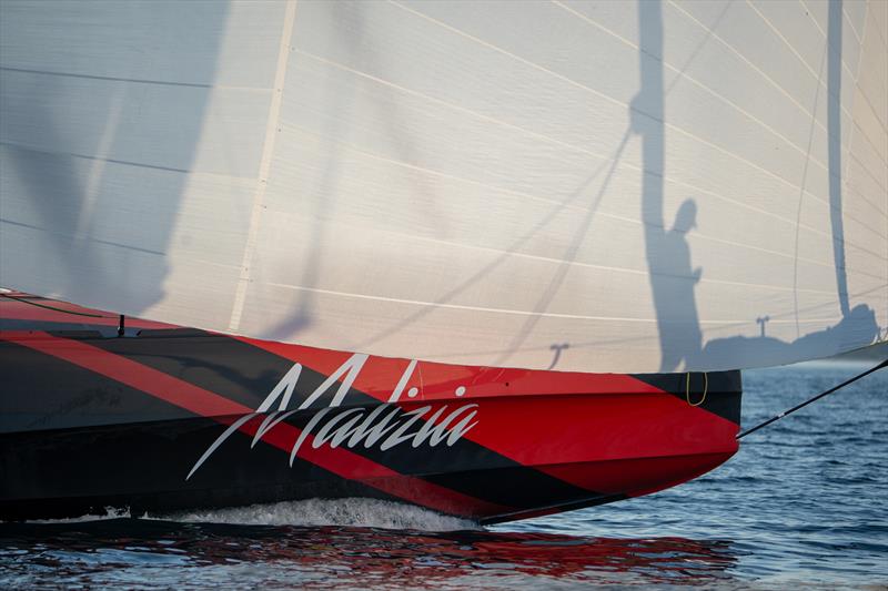 Malizia 4 - First sail photo copyright Marie Lefloch / Team Malizia taken at  and featuring the IMOCA class