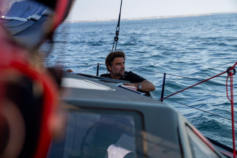 Boris Herrmann photo copyright Alice Callow / Team Malizia taken at  and featuring the IMOCA class
