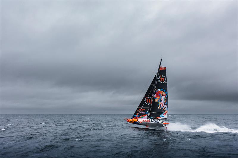 11th Hour Racing finds its foils photo copyright JULIEN CHAMPOLION - polaRYSE taken at Norwalk Yacht Club and featuring the IMOCA class