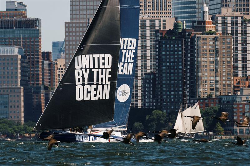 The Ocean Race Atlantic New York start photo copyright Vincent Curutchet / The Ocean Race taken at  and featuring the IMOCA class