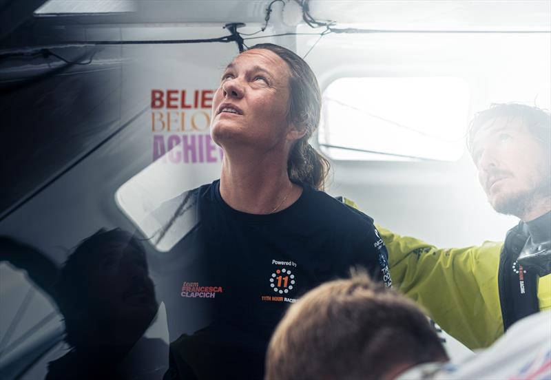 Team Francesca Clapcich Powered by 11th Hour Racing in The Ocean Race Atlantic - Day 5 - photo © Julien Champolion / polaRYSE / 11th Hour Racing / The Ocean Race