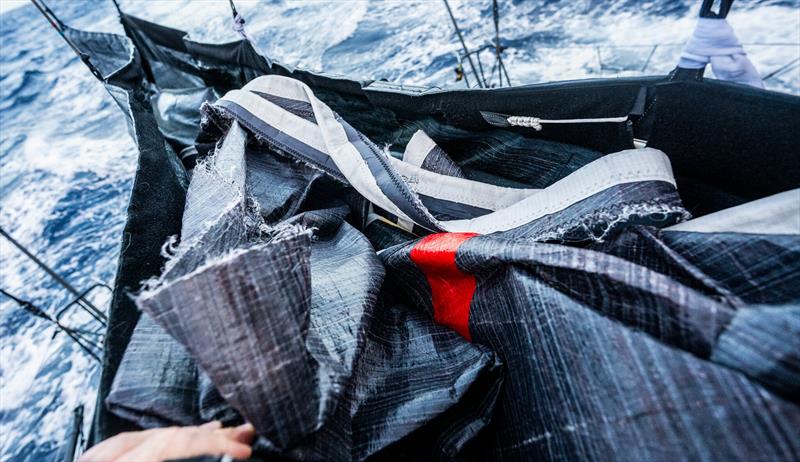 Torn sail - photo © Embrace the Challenge