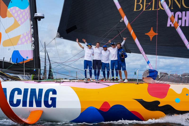 Team Francesca Clapcich Powered by 11th Hour Racing finishes 2nd in The Ocean Race Atlantic photo copyright Maud Helfgott | polaRYSE | 11th Hour Racing taken at  and featuring the IMOCA class