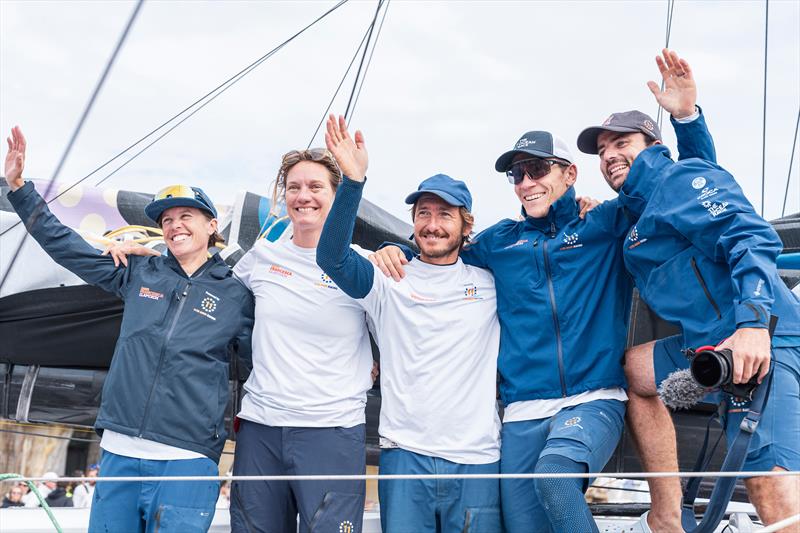 Team Francesca Clapcich Powered by 11th Hour Racing finishes 2nd in The Ocean Race Atlantic - photo © Maud Helfgott | polaRYSE | 11th Hour Racing