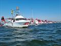 Gold Fleet Start during the 2023 AUS O'pen Skiff Championship © AUS O'pen Skiff Association