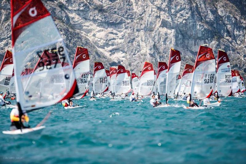 O'pen Bic Worlds at Lake Garda day 4 photo copyright Jacopo Salvi taken at Circolo Vela Arco and featuring the  class