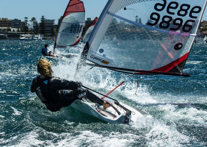 Inaugural O'pen Skiff Manly Cup photo copyright Marg Fraser-Martin taken at Manly Yacht Club and featuring the O'pen Skiff class