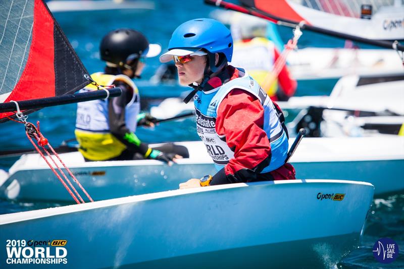 O'Pen Bic World Championships. Manly Sailing Club, New Zealand. Sunday 30 December photo copyright Suellen Davies taken at Manly Sailing Club and featuring the  class