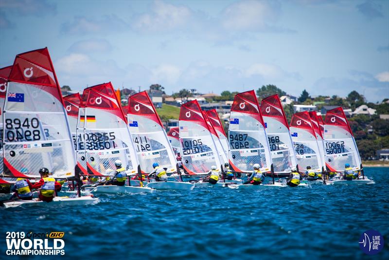 O'Pen Bic World Championships. Manly Sailing Club, New Zealand. Sunday 30 December photo copyright Suellen Davies taken at Manly Sailing Club and featuring the  class