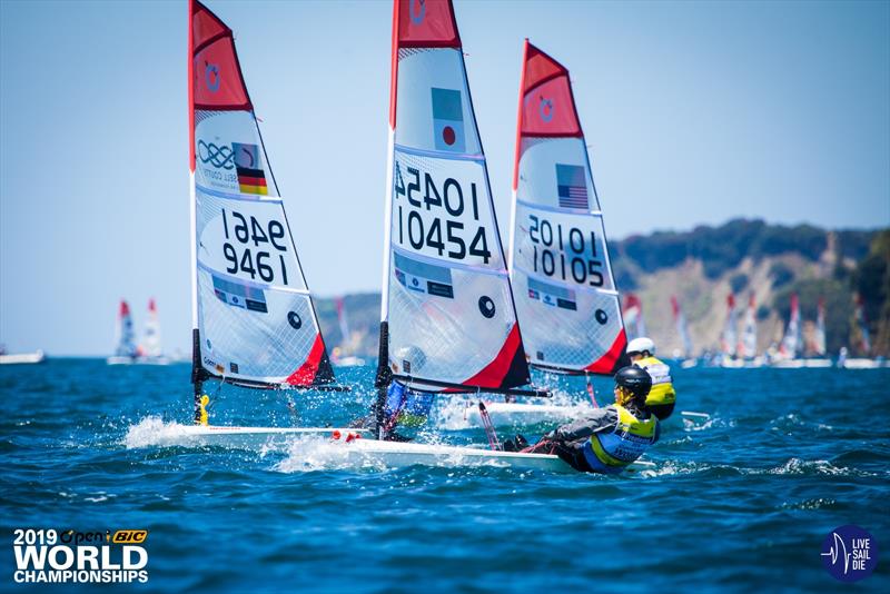 O'Pen Bic World Championships. Manly Sailing Club, New Zealand. Sunday 30 December photo copyright Suellen Davies taken at Manly Sailing Club and featuring the  class