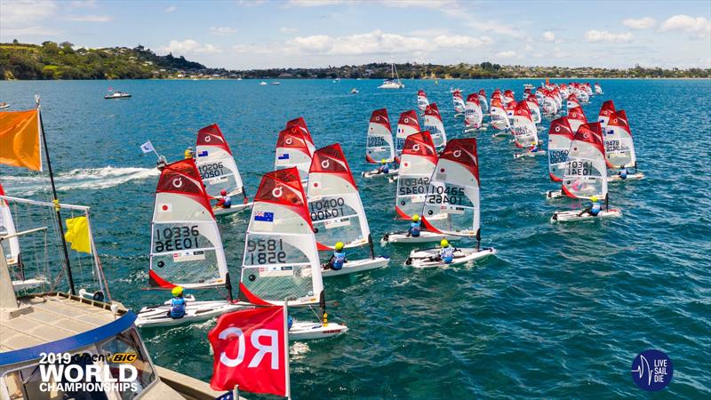 O'Pen Bic World Championships. Manly Sailing Club, New Zealand. Sunday 30 December photo copyright Suellen Davies taken at Manly Sailing Club and featuring the  class