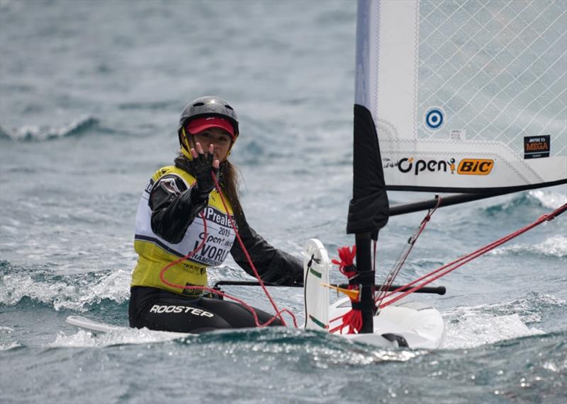 From the Slalom course - Day 4 - 2019 O'Pen BIC Worlds, Manly Sailing Club photo copyright Denis Garner taken at Manly Sailing Club and featuring the  class