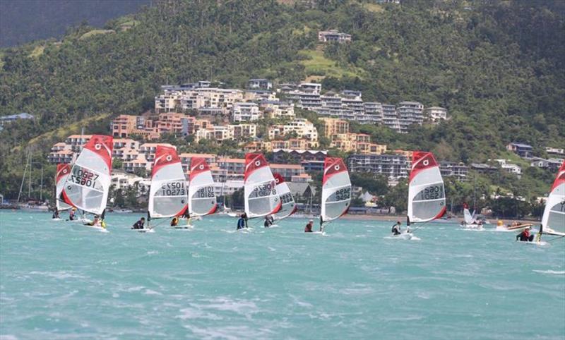2019 AUS O'pen Skiff Championships, day 1 photo copyright Margaret Archer Photography taken at Whitsunday Sailing Club and featuring the  class