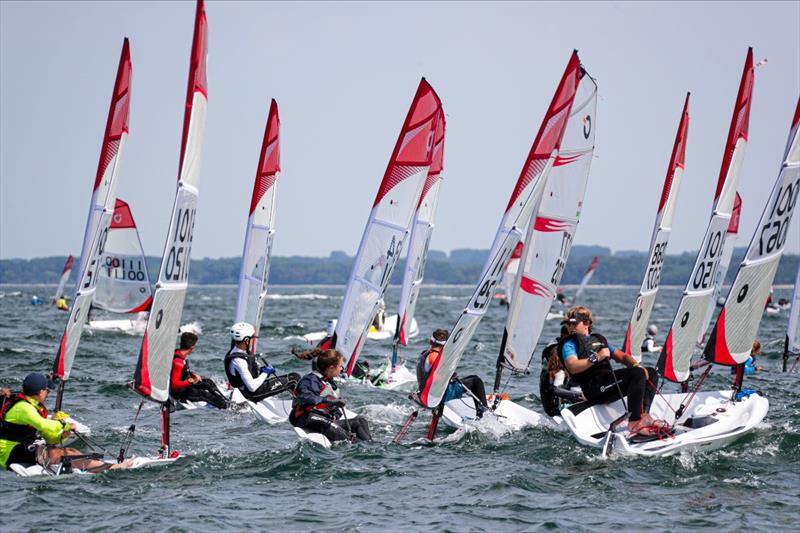 O'pen Skiff European Championships 2019 photo copyright Jean Marc Favre taken at  and featuring the O'pen Skiff class